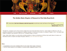 Tablet Screenshot of goldenstatechapter.org